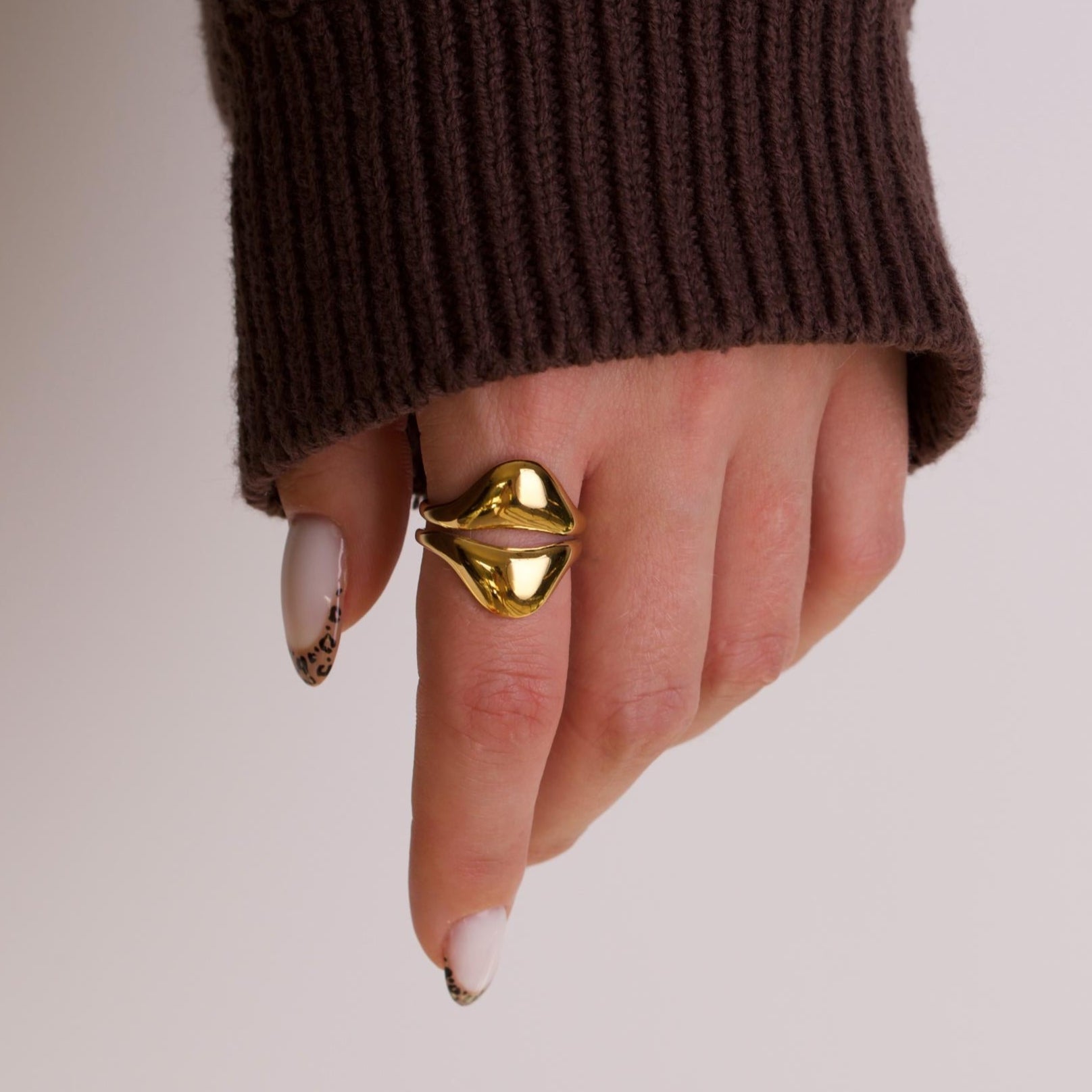 18k Gold Matching Rings