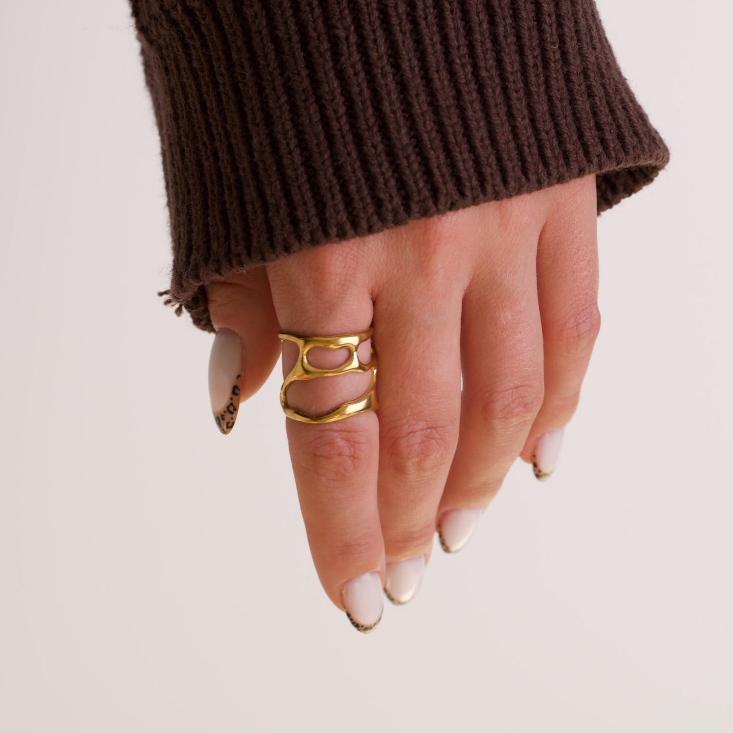 Liquid Metal Open Ring