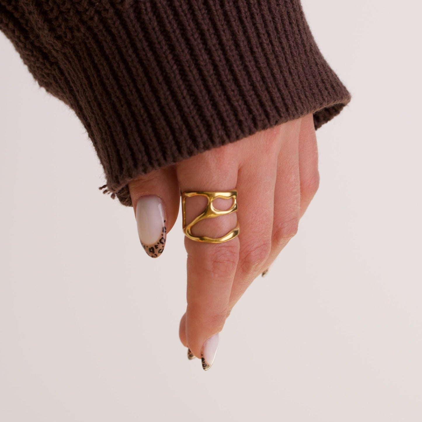 Liquid Metal Open Ring