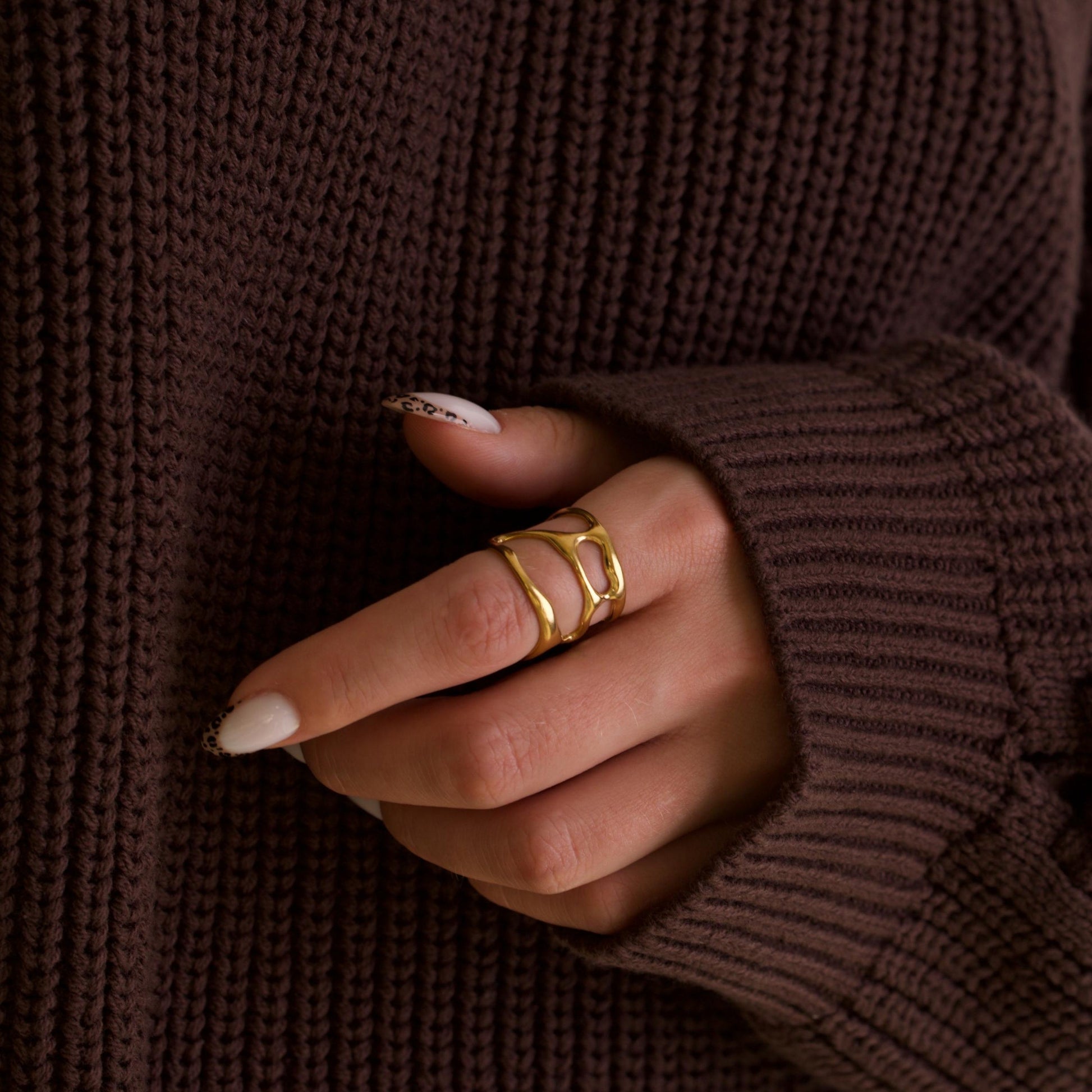 Liquid Metal Open Ring