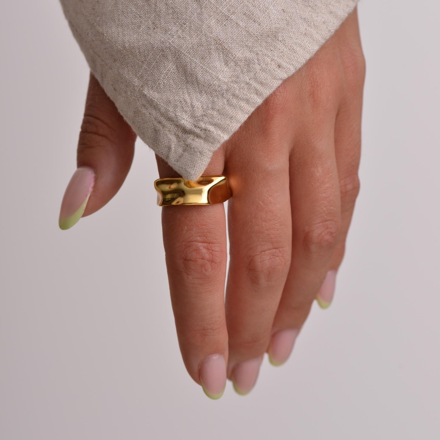  Gold Dainty Ring