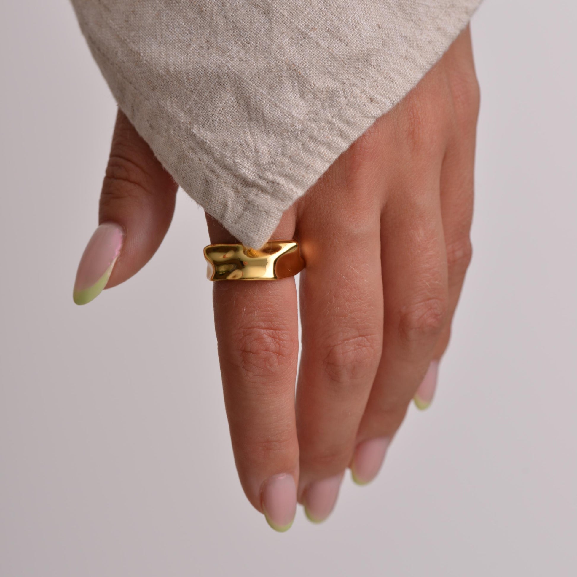  Gold Dainty Rings 
