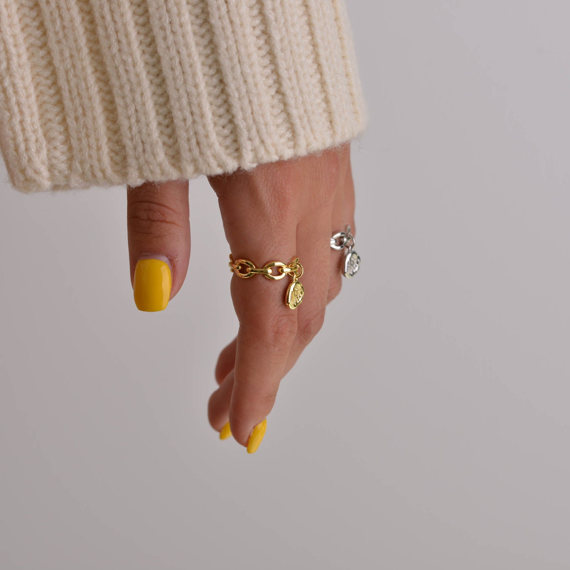 Gold and Silver Signet Rings