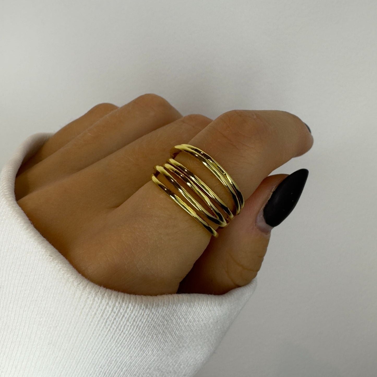 Gold Chunky Rings