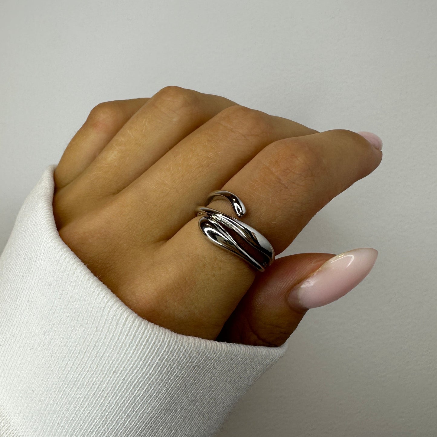 Silver  Layered Rings
