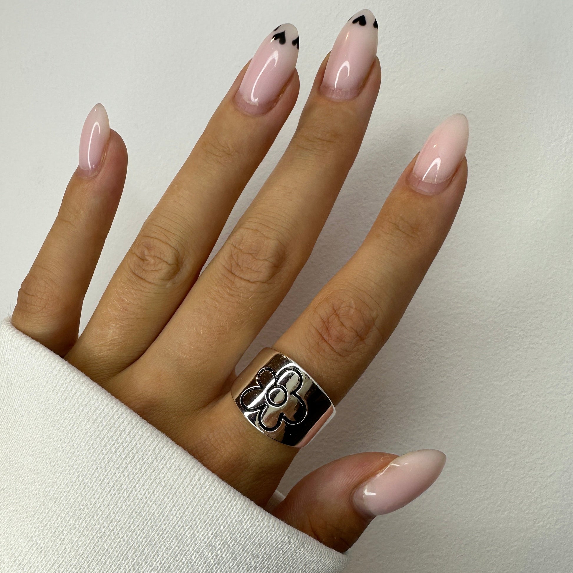 Daisy silver ring 