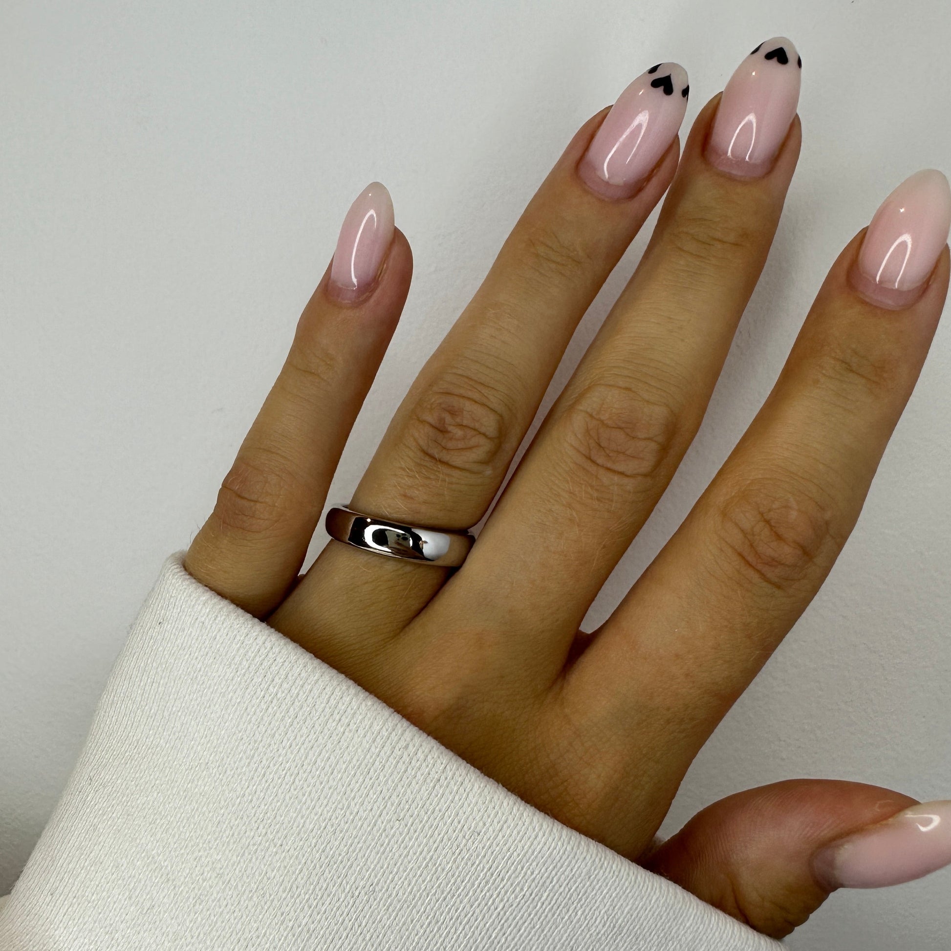 Chunky Silver Ring Set