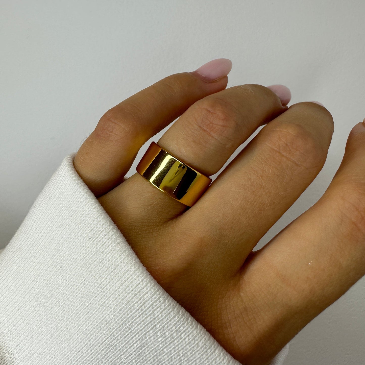 Chunky Bold Gold Ring