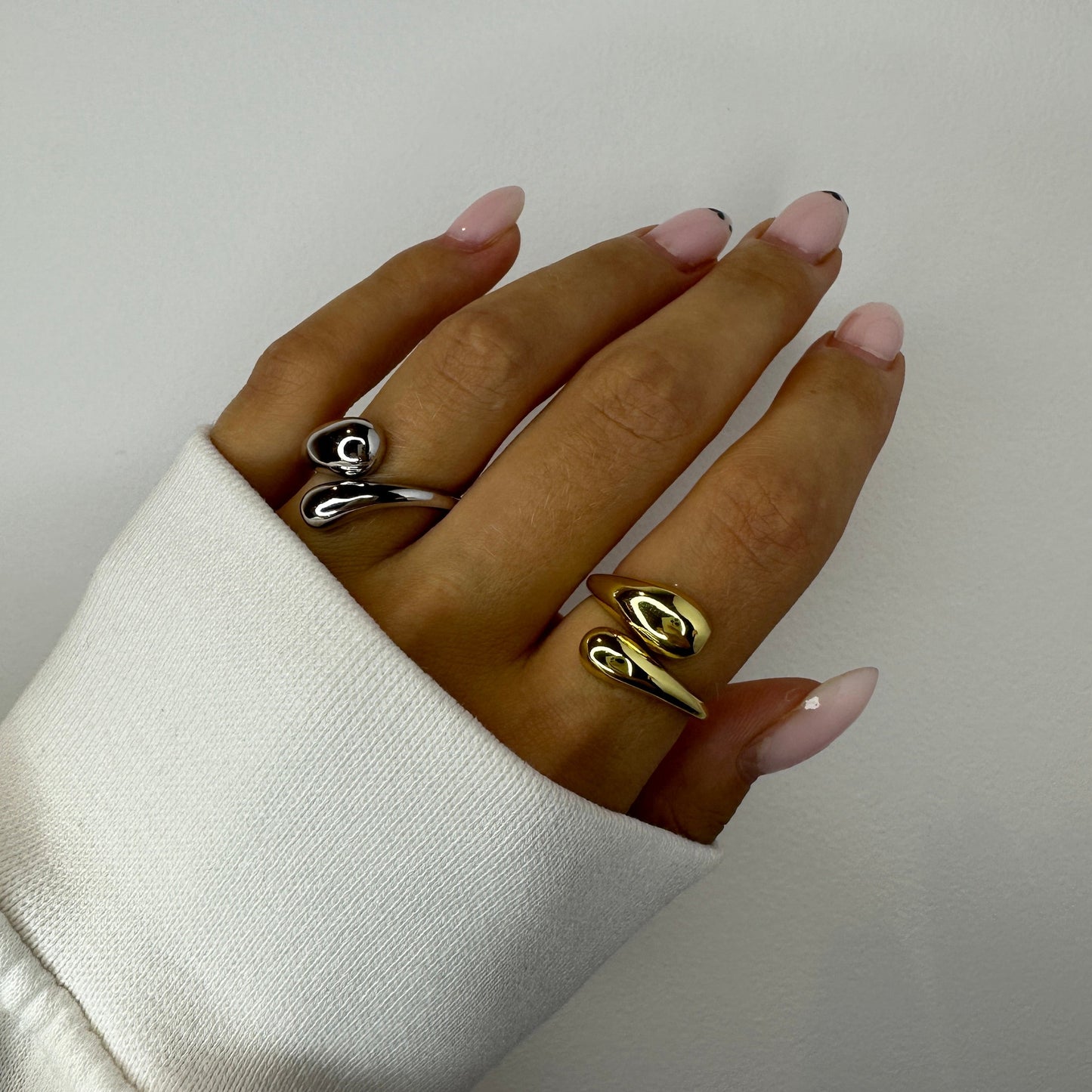 Twisted Drip Rings