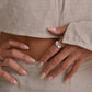 Irregular Chunky Silver Ring