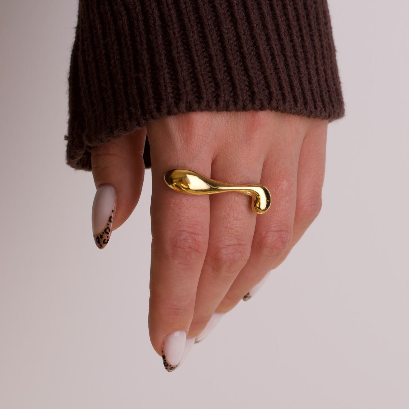Gold Mirage Ring