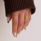 <3 Mama 18k Gold Ring