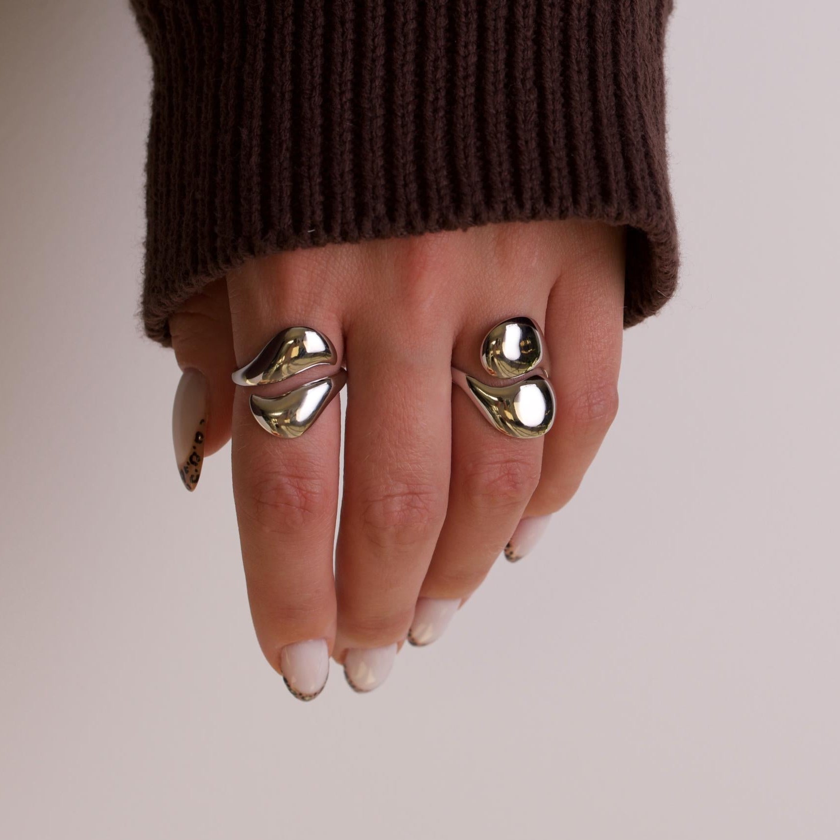 Chunky Drop Style Rings