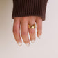 Nova Molten Gold Ring
