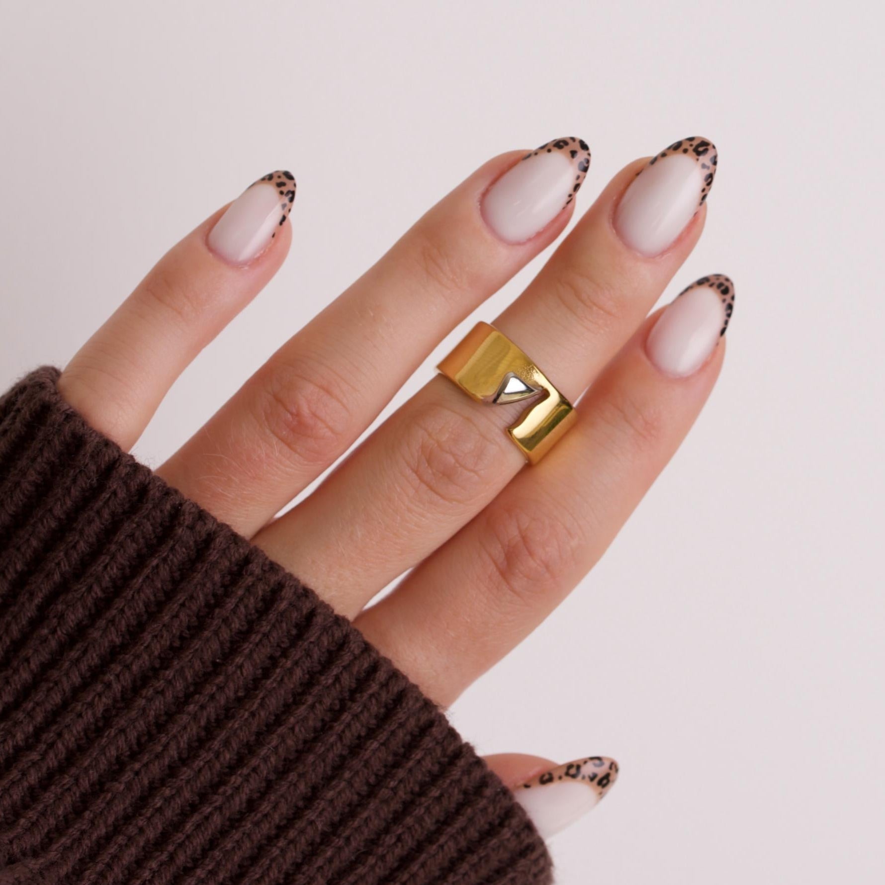 Nova Molten Gold Ring