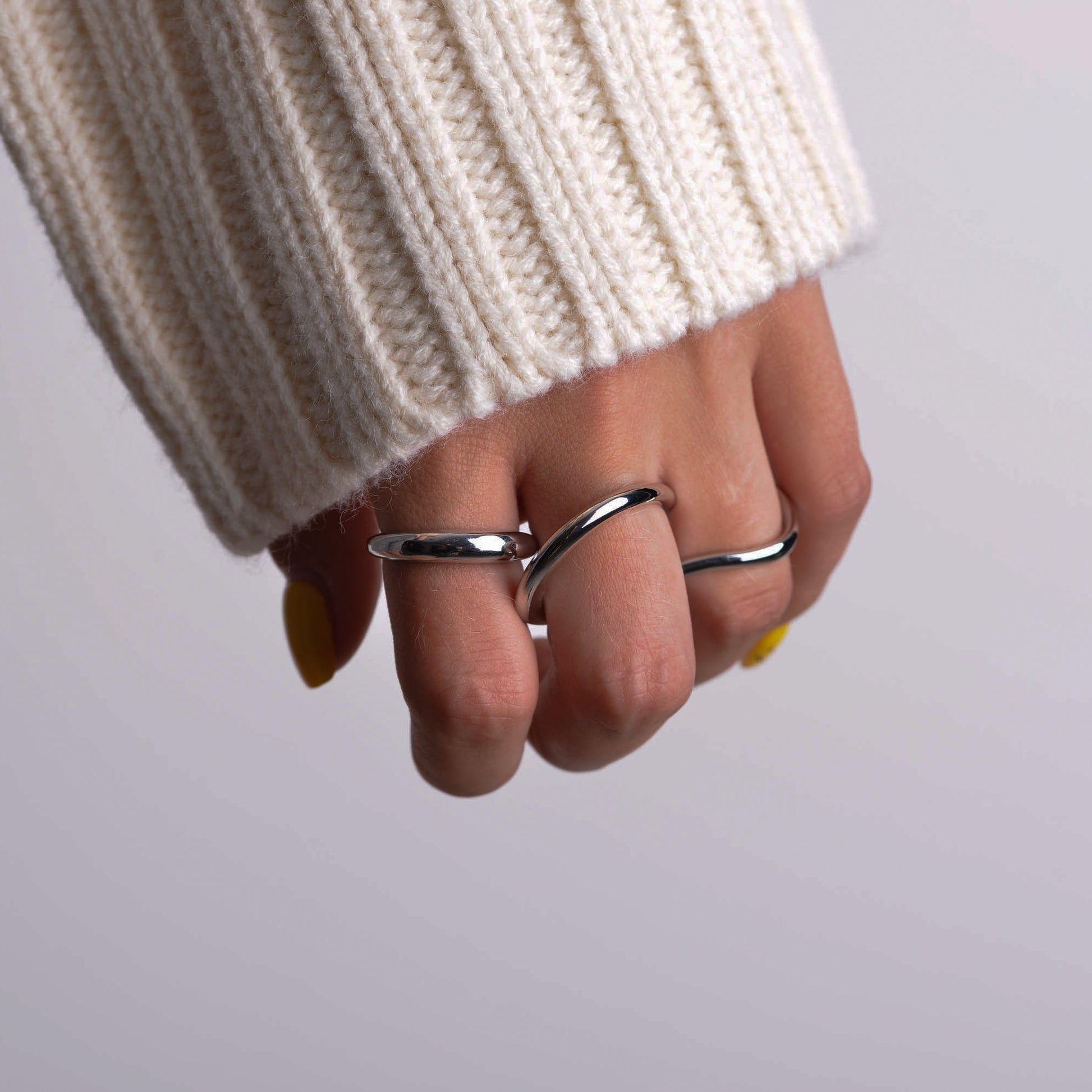 One of the Kind Two finger Ring