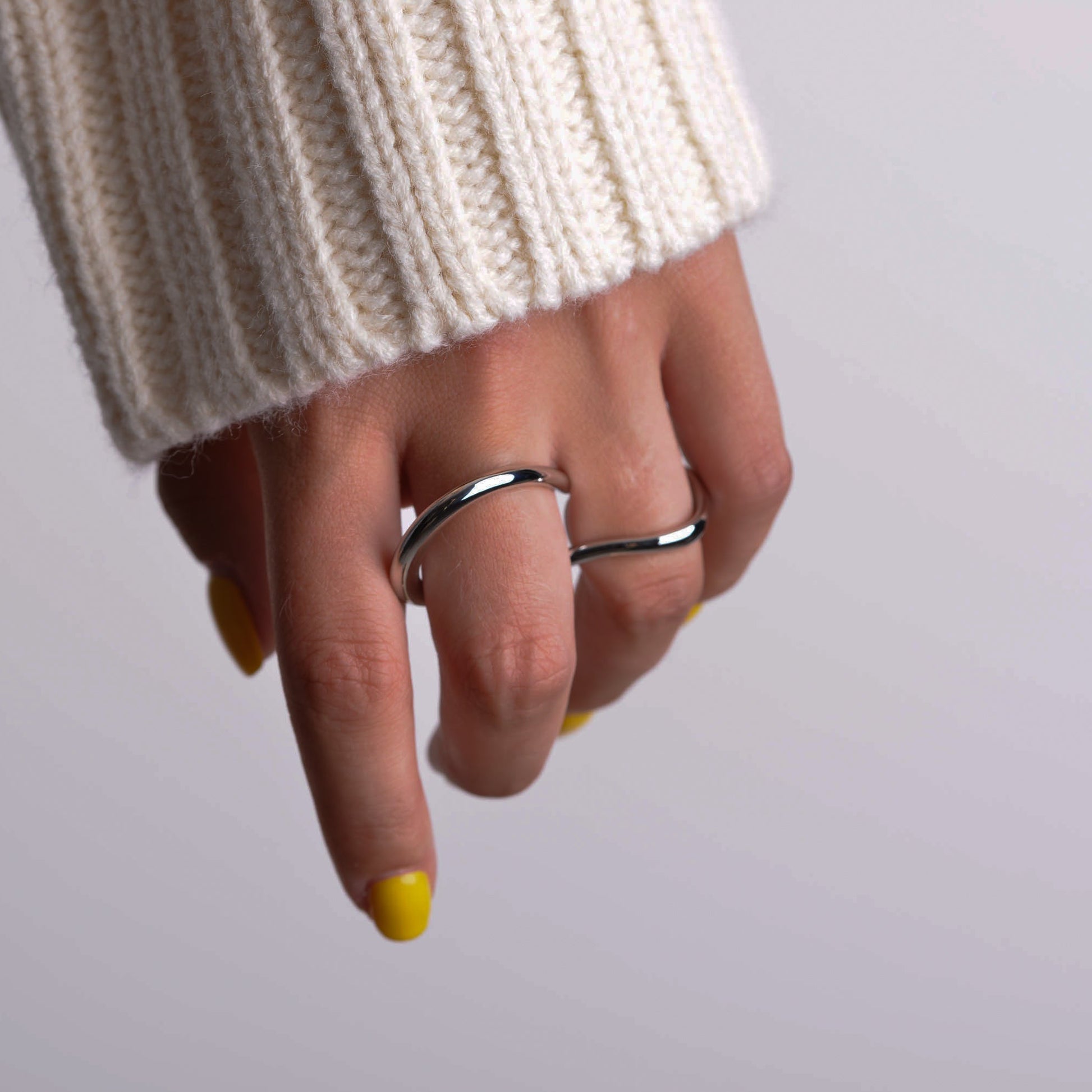 One of the Kind Two finger Ring