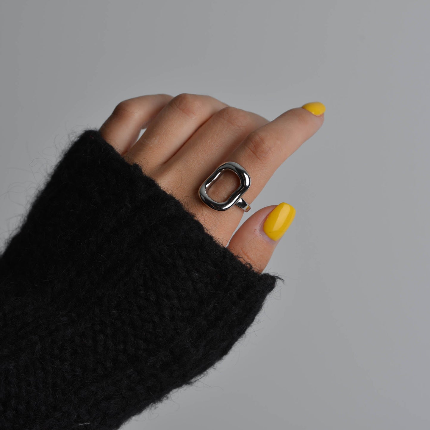 Oval and signet rings