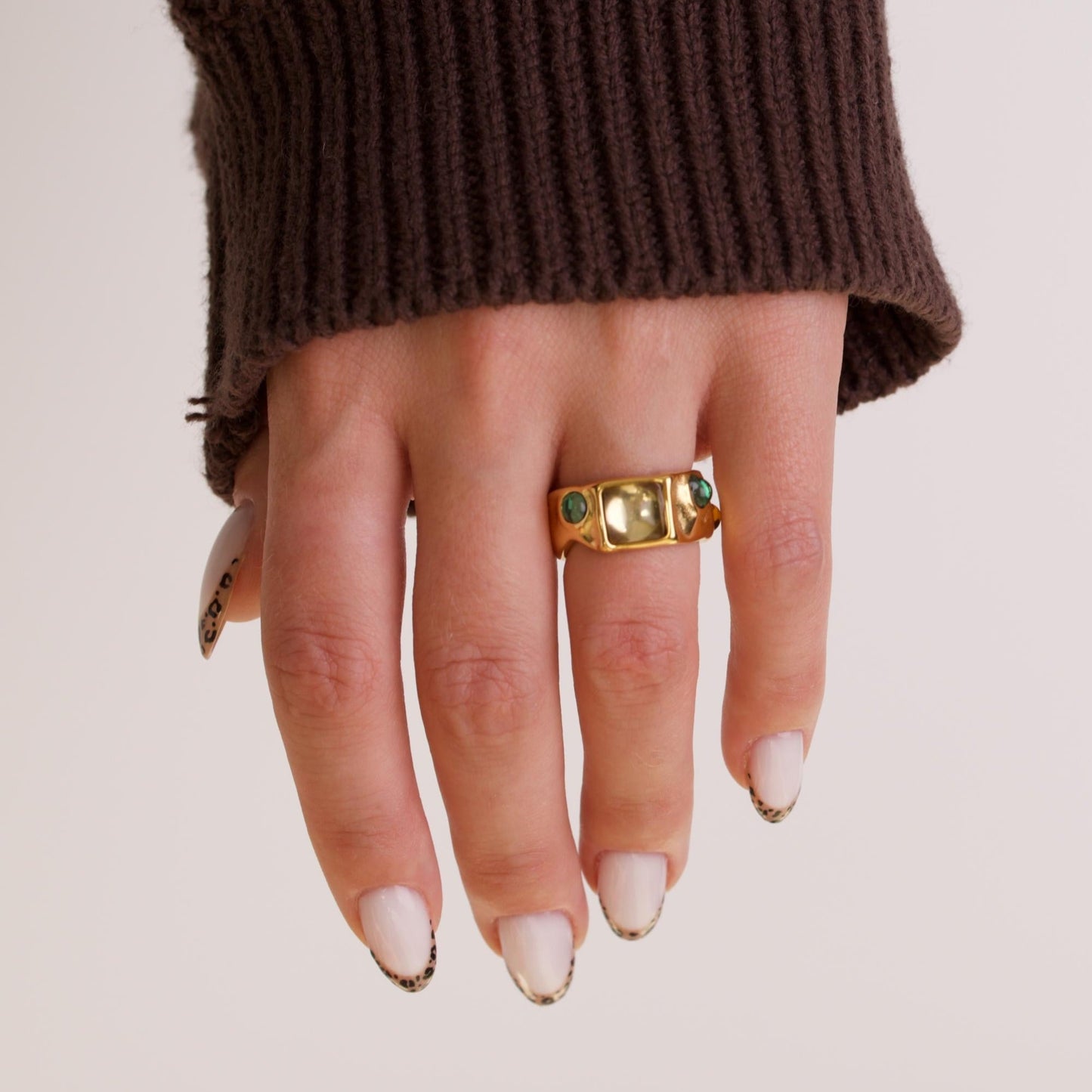 Sparking Gold Rings