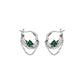 Emerald Gemstone Earrings 