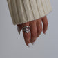 Silver Chunky Irregular Ring