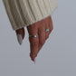 Silver Crystal Ring