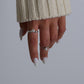 Silver Pearl Rings