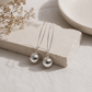 Sterling Silver Ball Drop Earrings