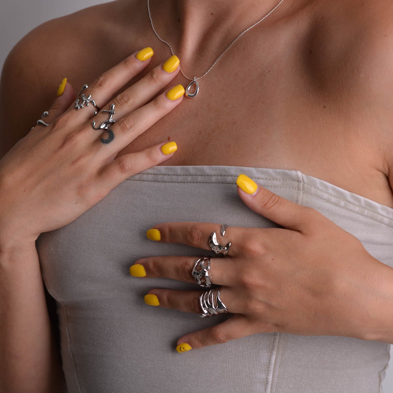 The Signature Mystery Silver Ring Bag