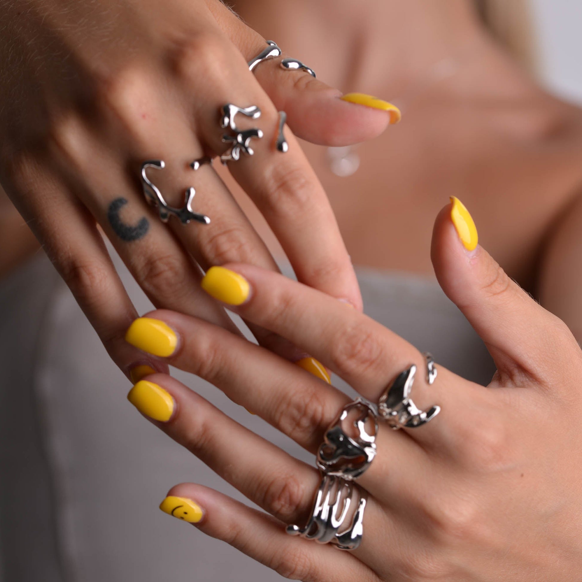 The Signature Mystery Silver Ring Bag