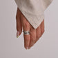 Twisted Chunky Silver ing