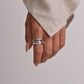 Twisted Chunky Silver ing