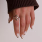 Unique Silver Adjustable Rings