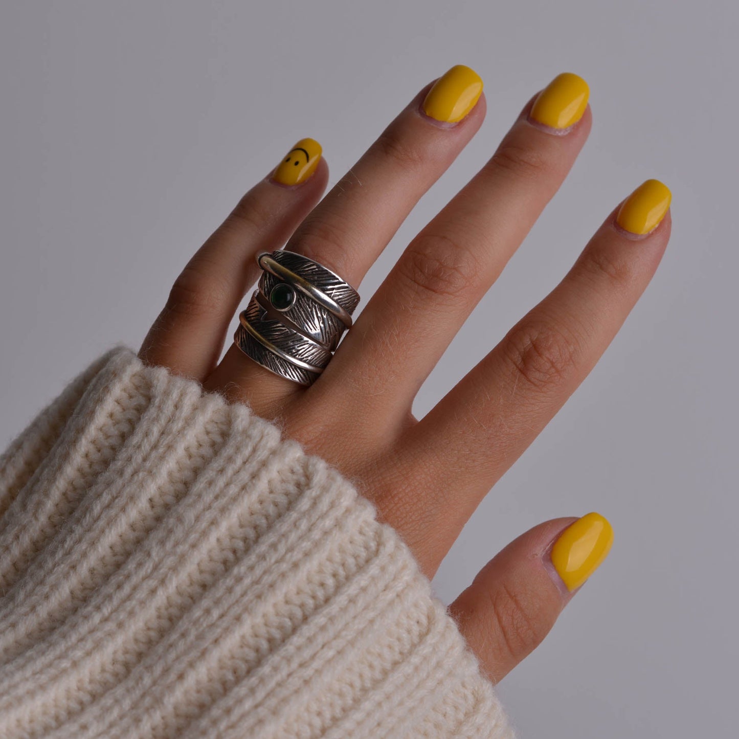 Vintage Gemstone Silver Rings