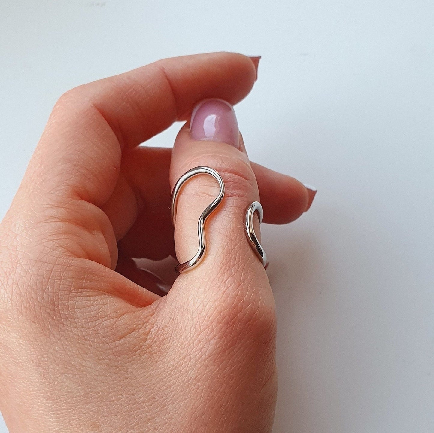 Open Style Silver Ring