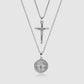 Compass Men's Pendant and Chain